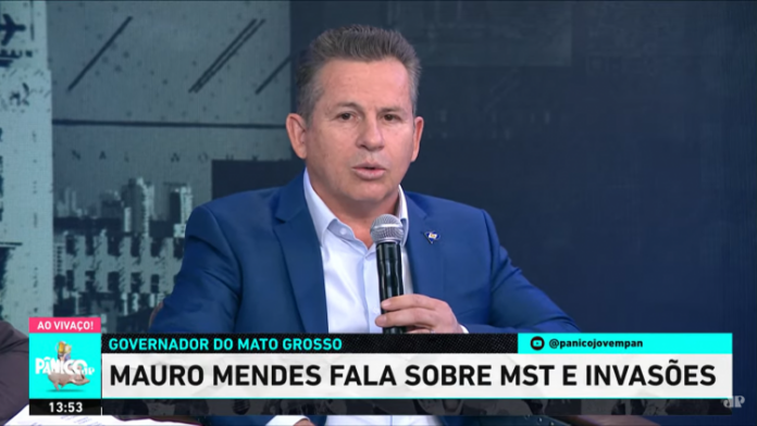 Mauro Mendes defende perda de benefícios sociais para invasores de terra