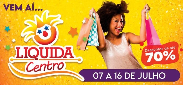 Liquida Centro 2023 lojas do centro de Cuiabá irão oferecer descontos de até 70%