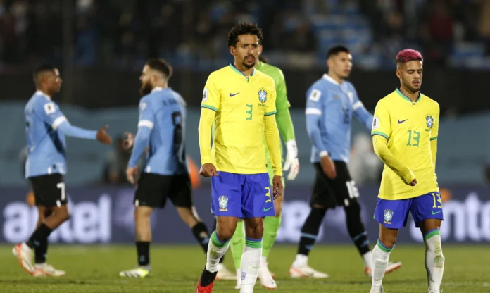 Brasil perde para Uruguai em noite para esquecer