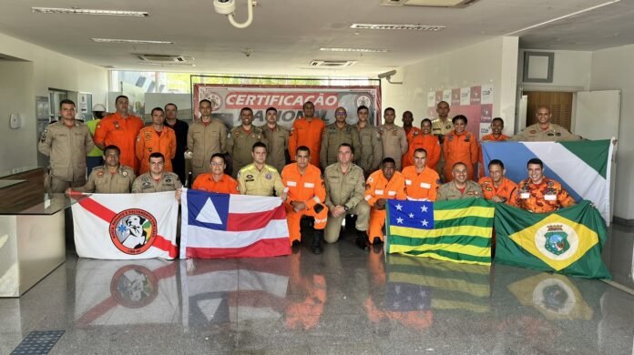 Bombeiros fazem curso para atuar como árbitros de Certificação Nacional de Cães