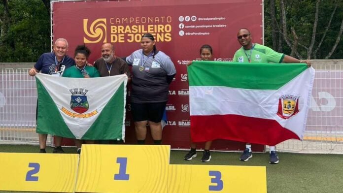 Atletas de Várzea Grande no Campeonato Brasileiro de Jovens Paralímpicos