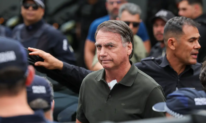 Bolsonaro momento da prisao