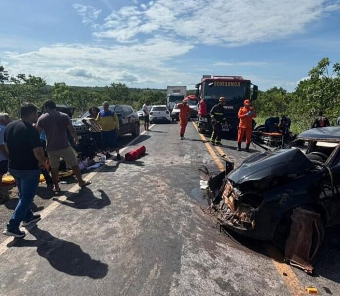 grave acidente na MT-010